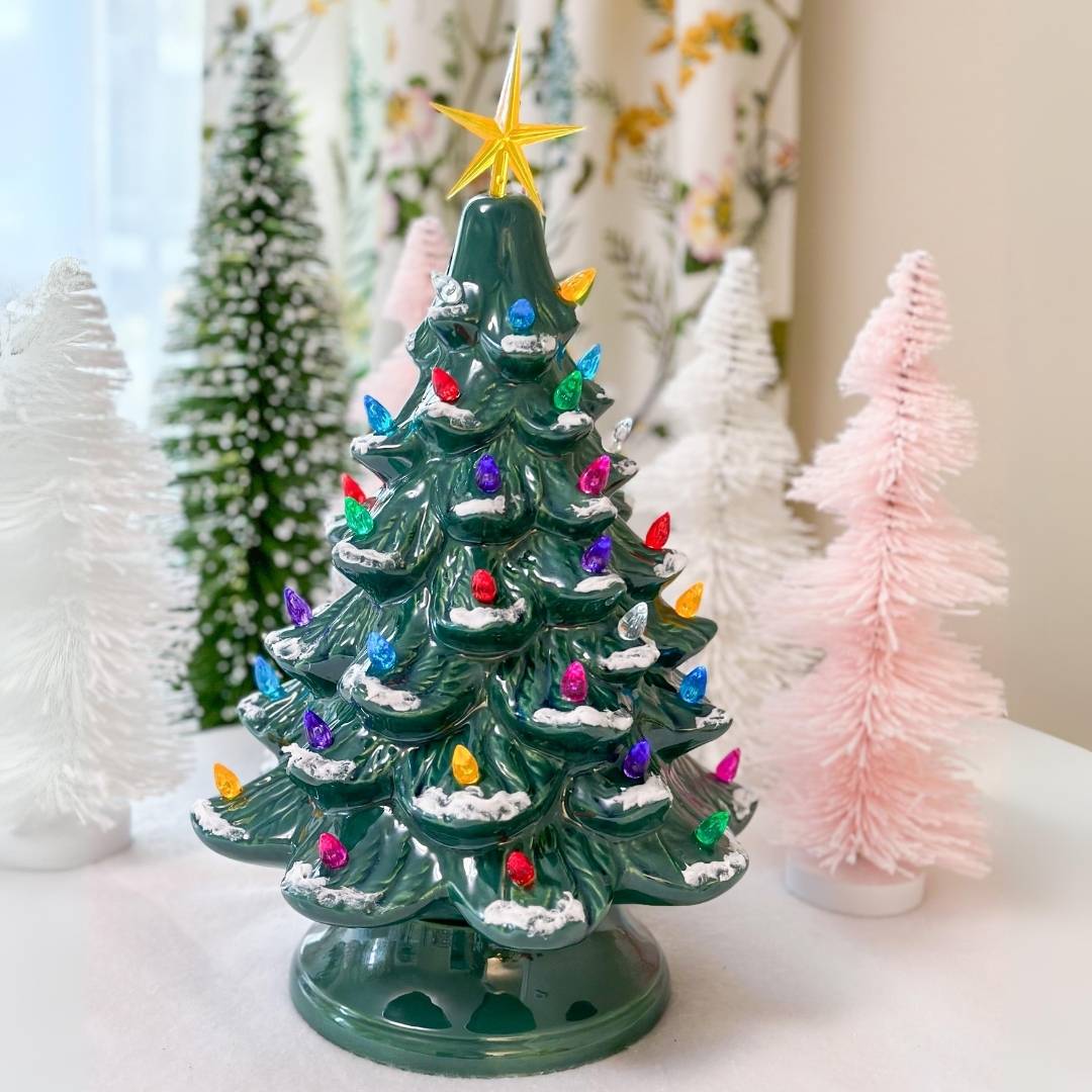 Mid Century Ceramic Christmas Tree Vintage Nostalgic Holiday Decor: Creating Your Dream Vintage Christmas Tree
