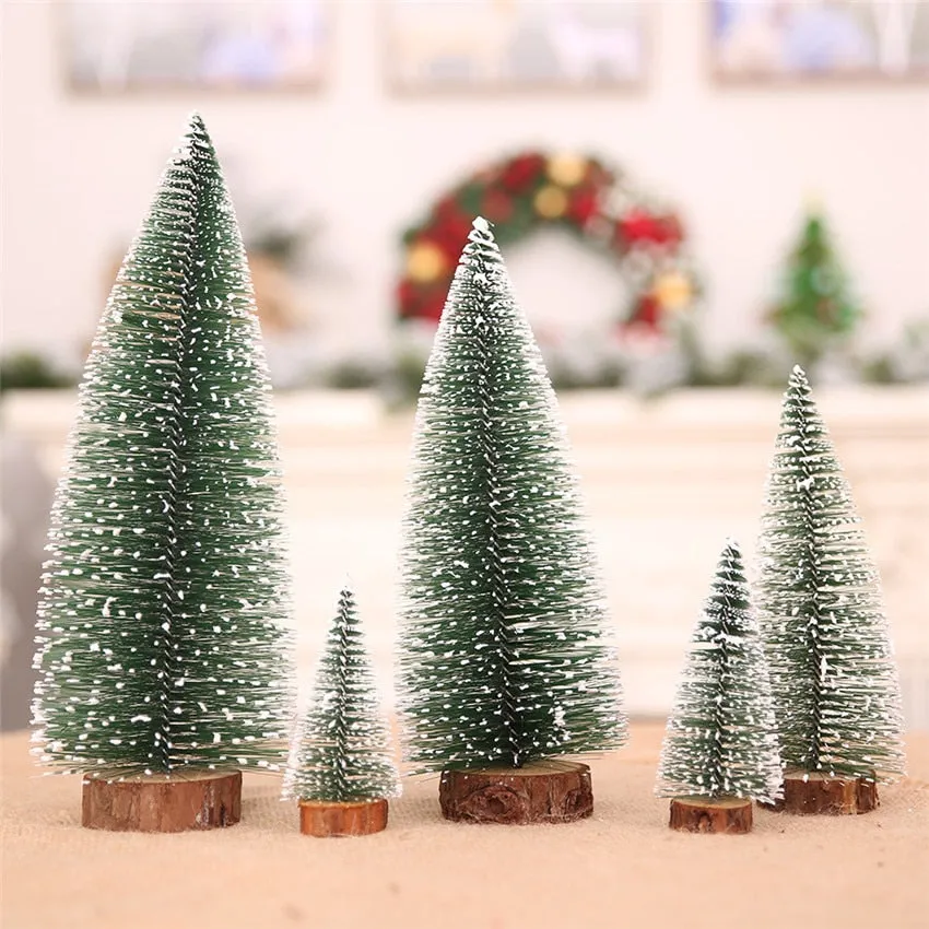 Mini Christmas Tree Small Adorable New Year Christmas Tree Decoration 10cm