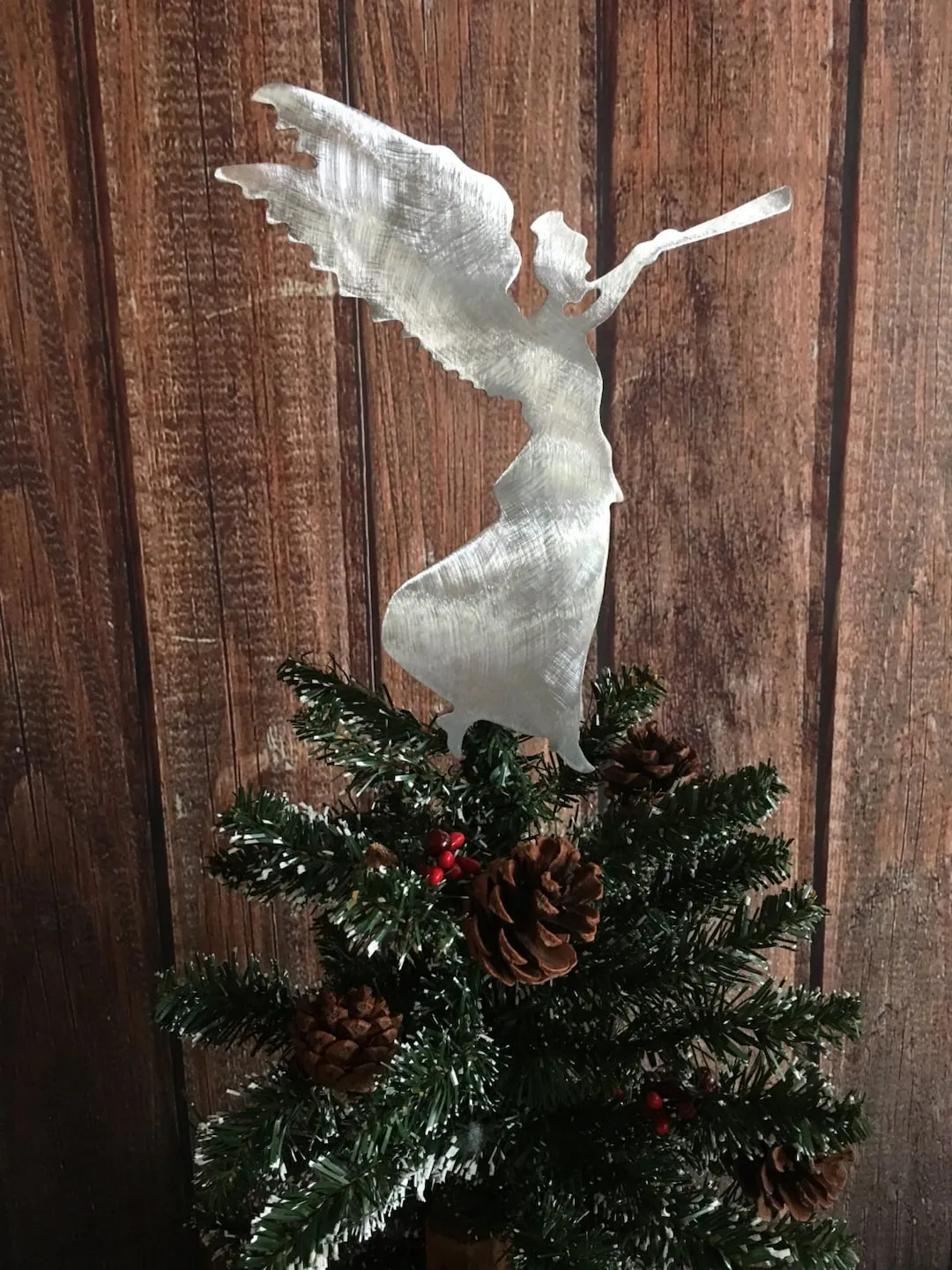 Modern Christmas Angel Tree Topper Capiz Angel Lighted Christmas Tree  Toppers Balsam Hill