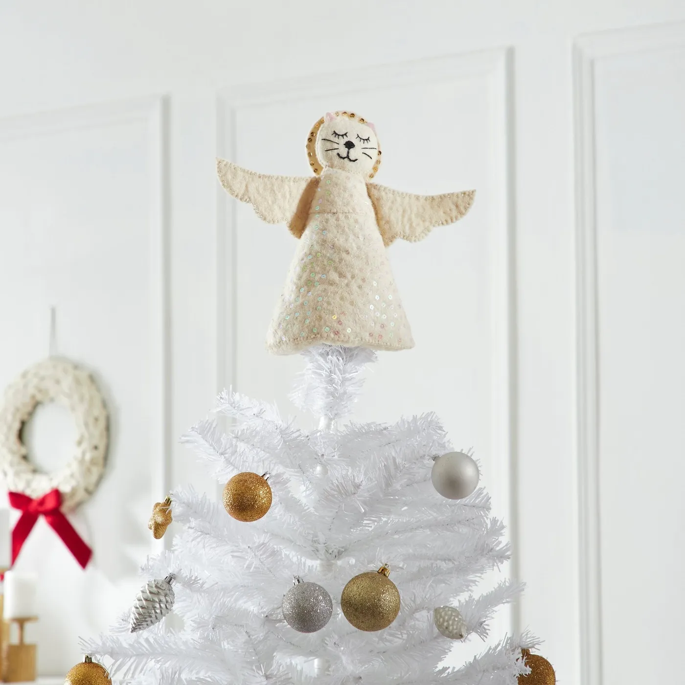 Modern Christmas Tree Angel Topper Angel Tree Topper