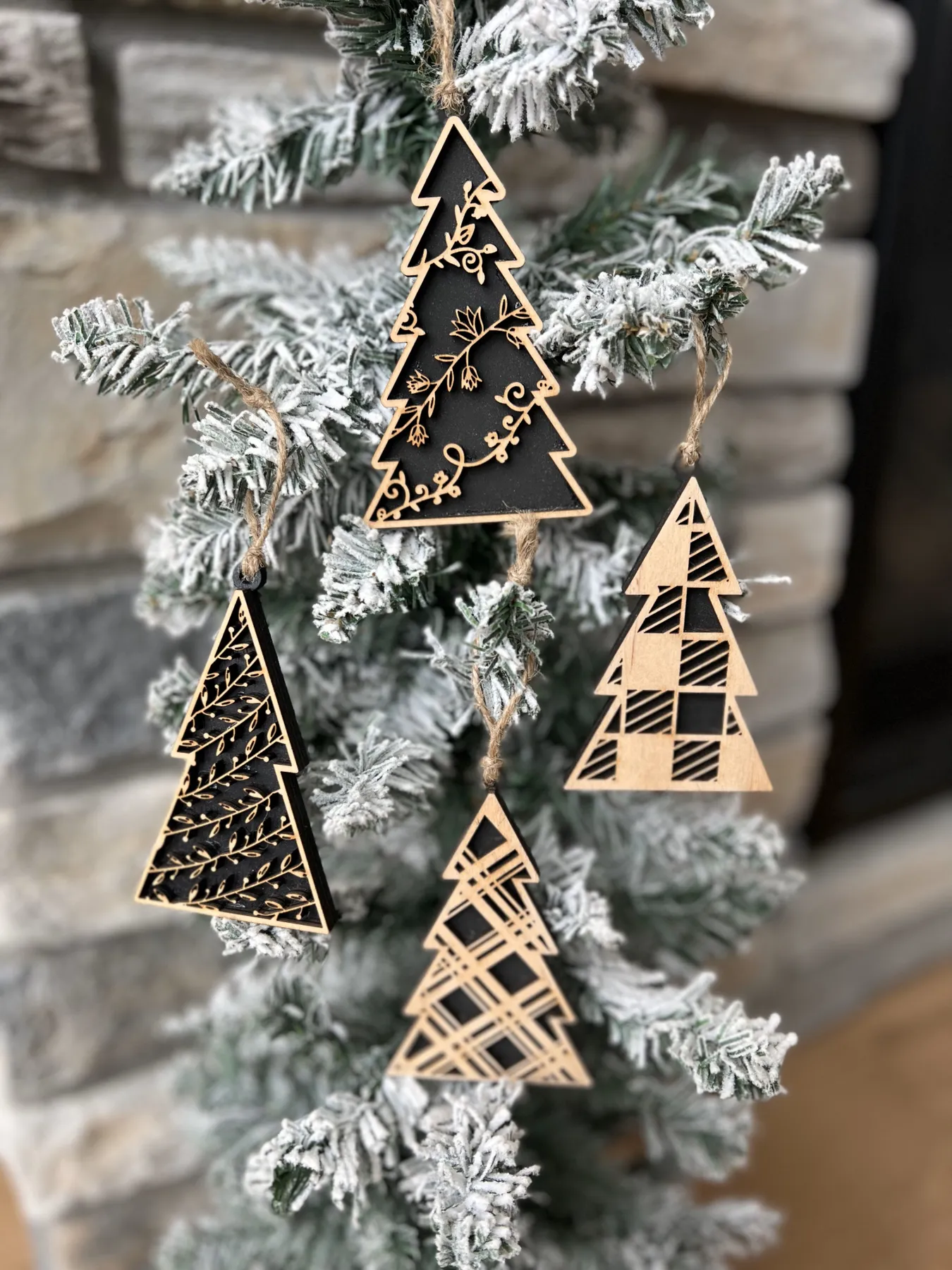 Modern Christmas Tree Ornaments – Timberlane Design Co