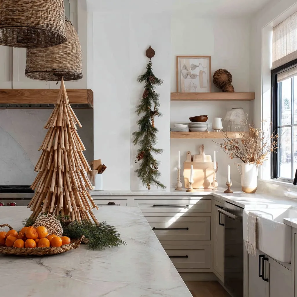 Modern Kitchen Christmas Style Ideas: A Shift To Simplicity