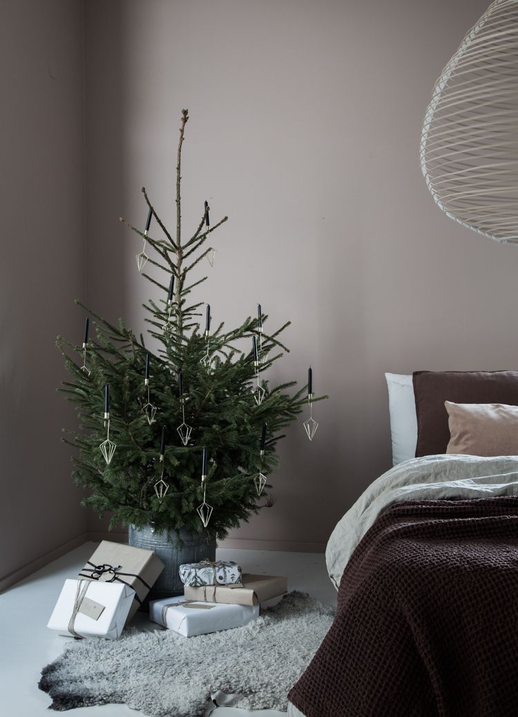 my scandinavian home: 5 beautifully, Minimalist Christmas Trees