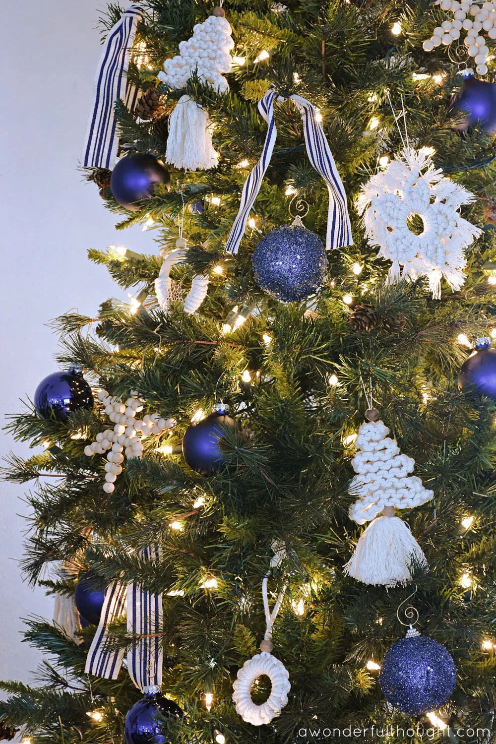 Navy Christmas Decor - A Wonderful Thought