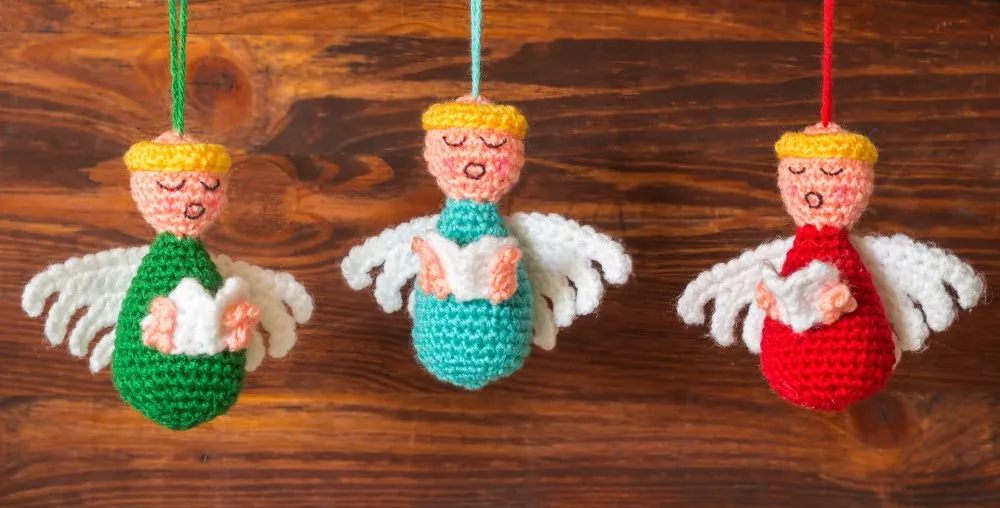 New crochet pattern: Choir of Angels Christmas Ornaments | KNITS FOR LIFE