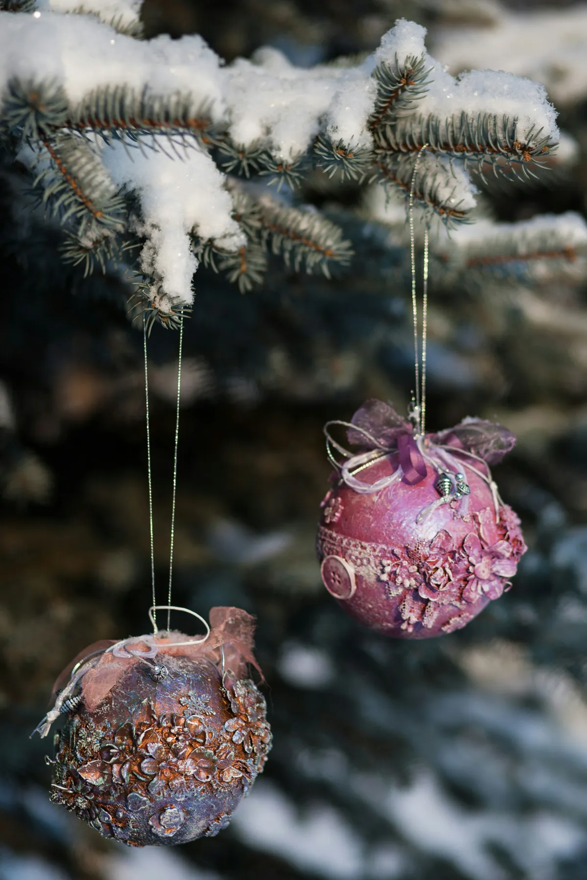 New year, Christmas, Christmas tree
