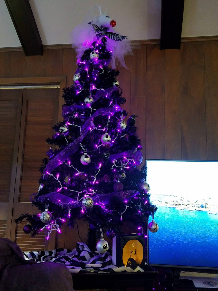 Our Nightmare before Christmas tree - nightmare before christmas post -  Imgur