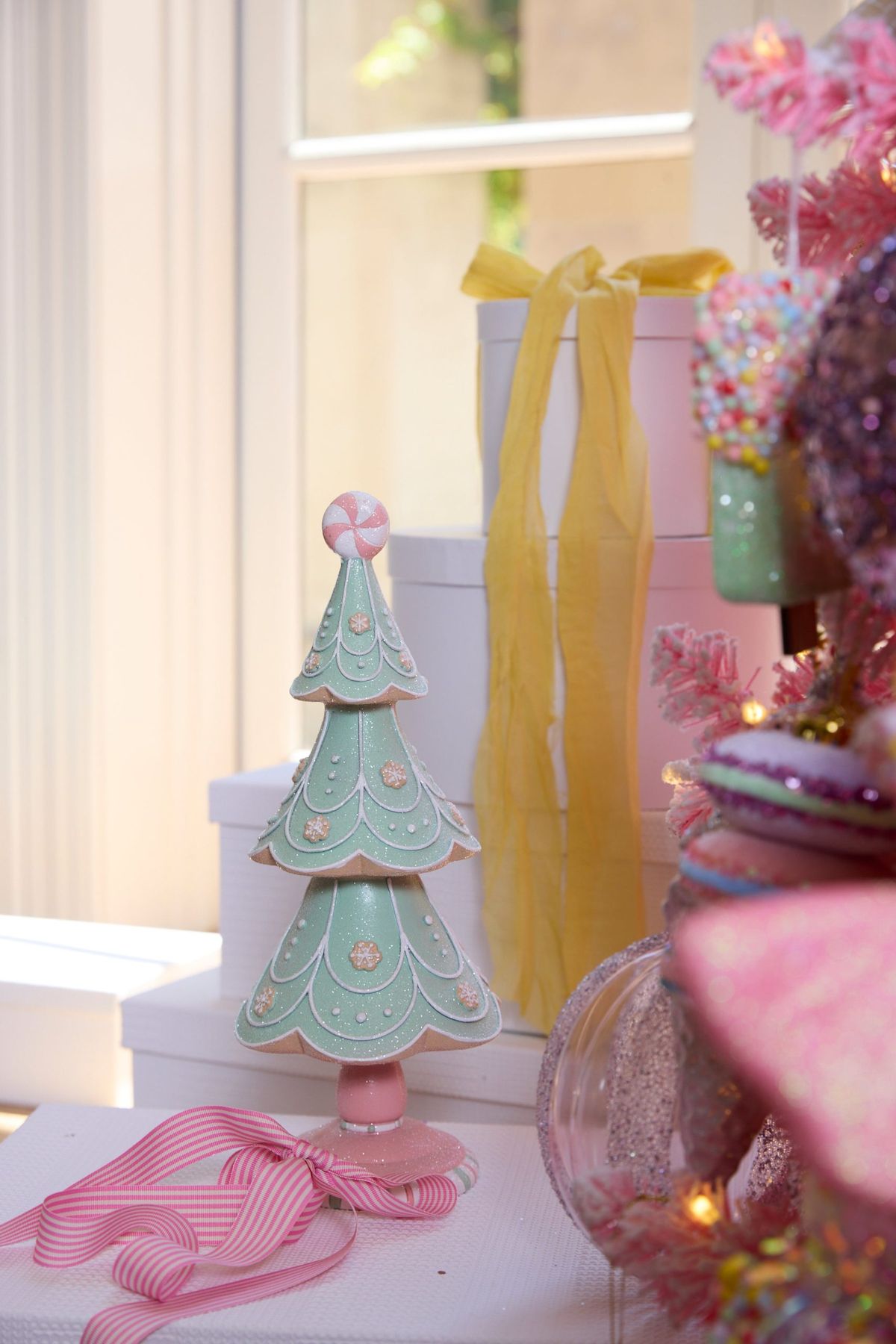 Pastel Piped Candy Tree – Holly & Ivy