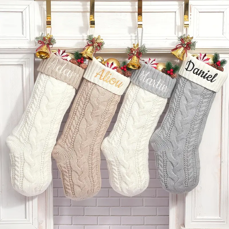 personalized christmas stockings custom stockings - Temu Mauritius