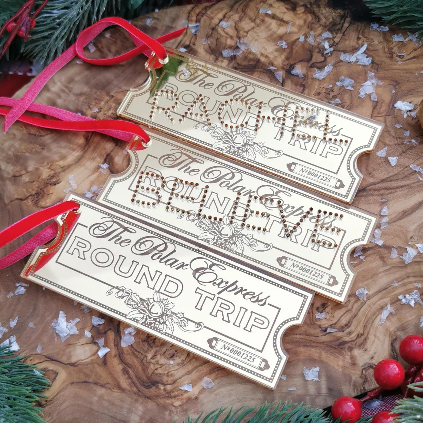 Polar Express Christmas Ornaments Tootally Thomas Polar Express Tree  Ornament MINIATURE SET 2018 Hallmark Christmas