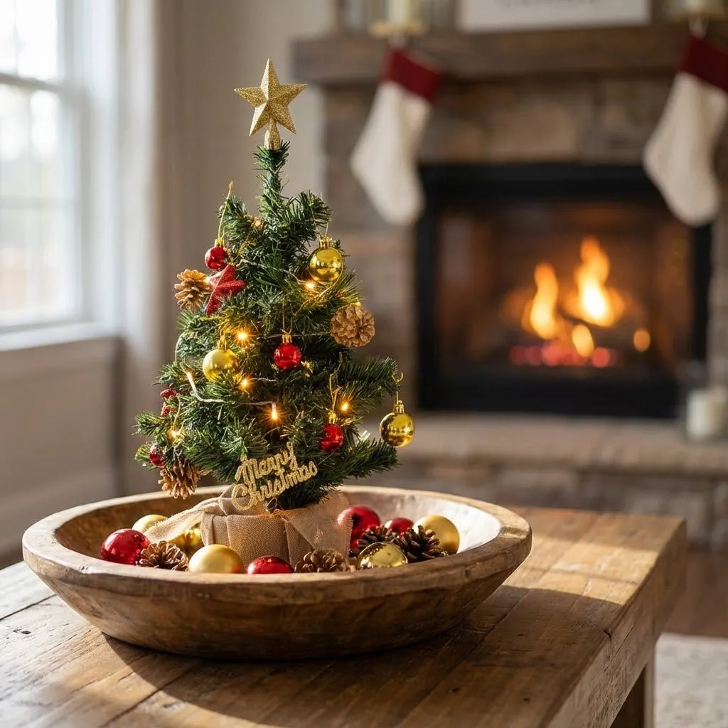 Pre Lit Mini Christmas Tree 45/60 CM – DREIBACH