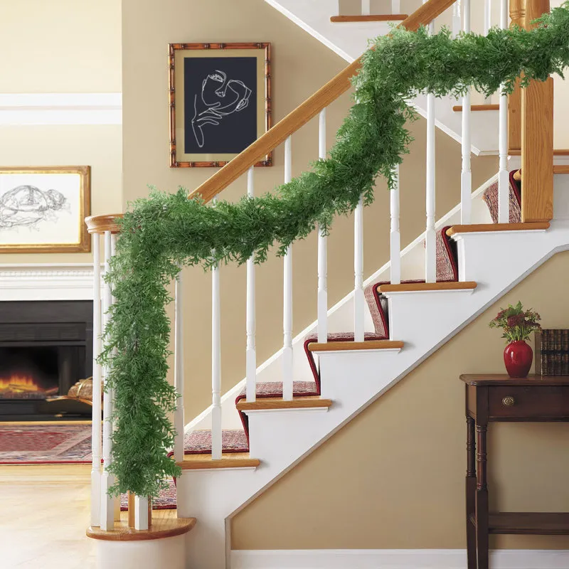 Red Barrel Studio® 108' Soft PE Christmas Garland | Birch Lane