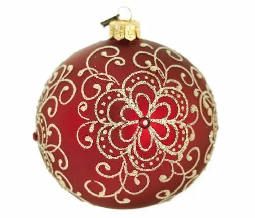Red decorations - glass baubles for the Christmas tree - ExArte