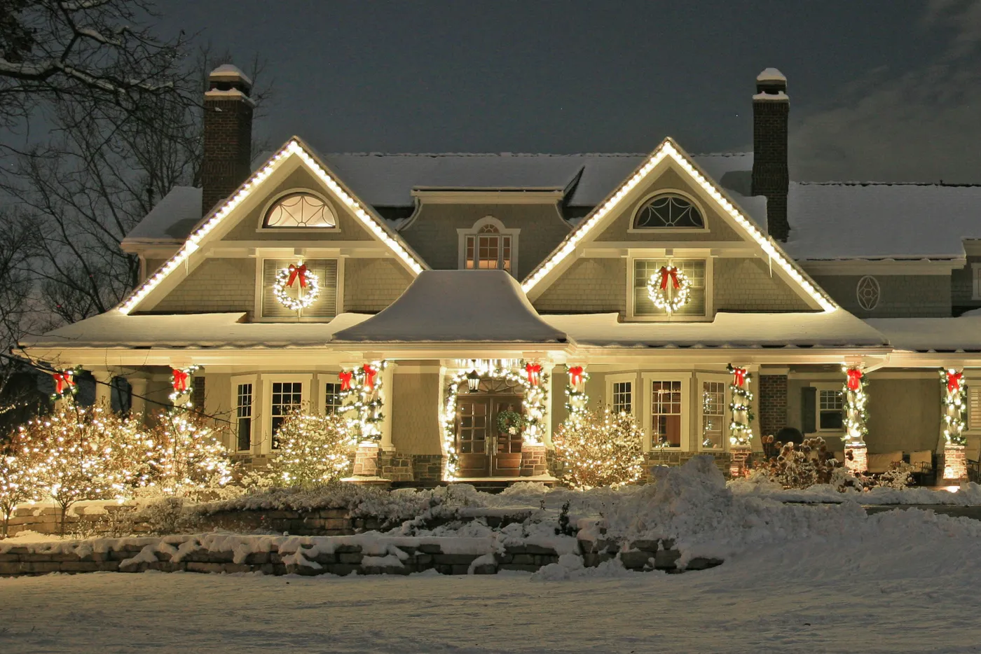 Residential Holiday Lighting | Christmas Light Installation For Need Christmas  Lights Up On Your House