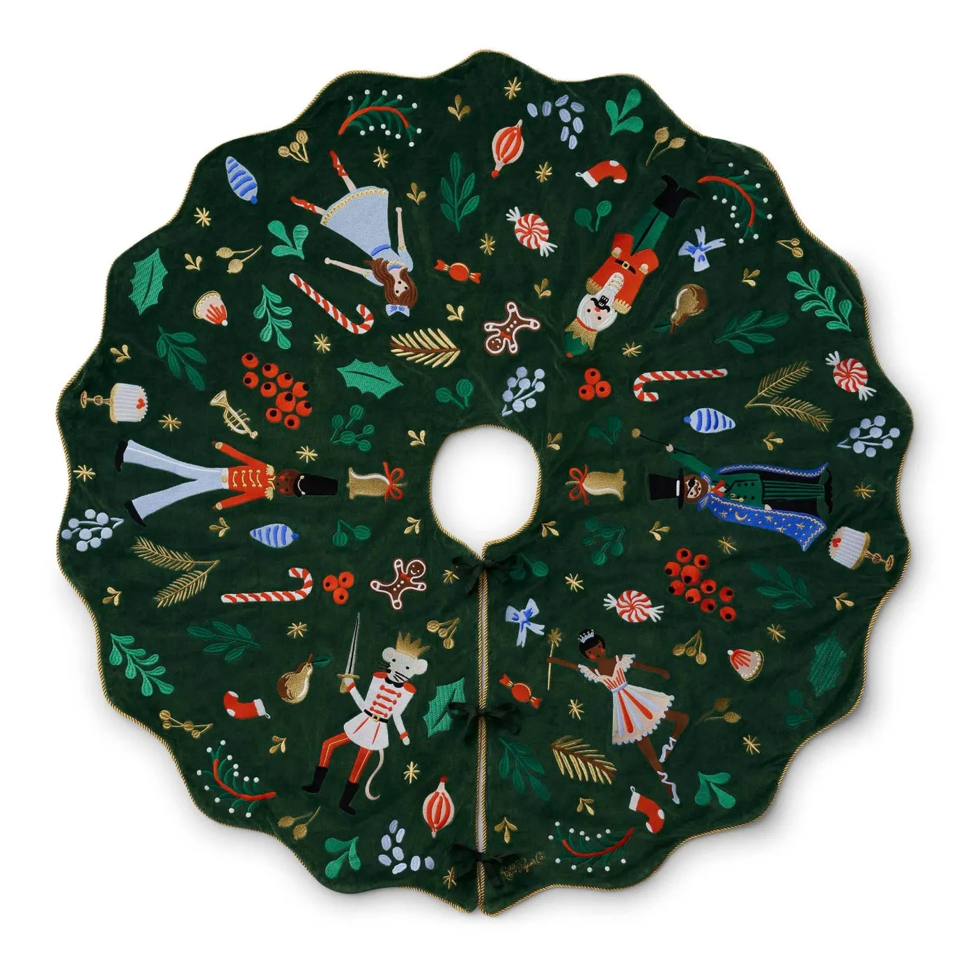 Rifle Paper Co - Nutcracker Tree Skirt– The Paper Parlour