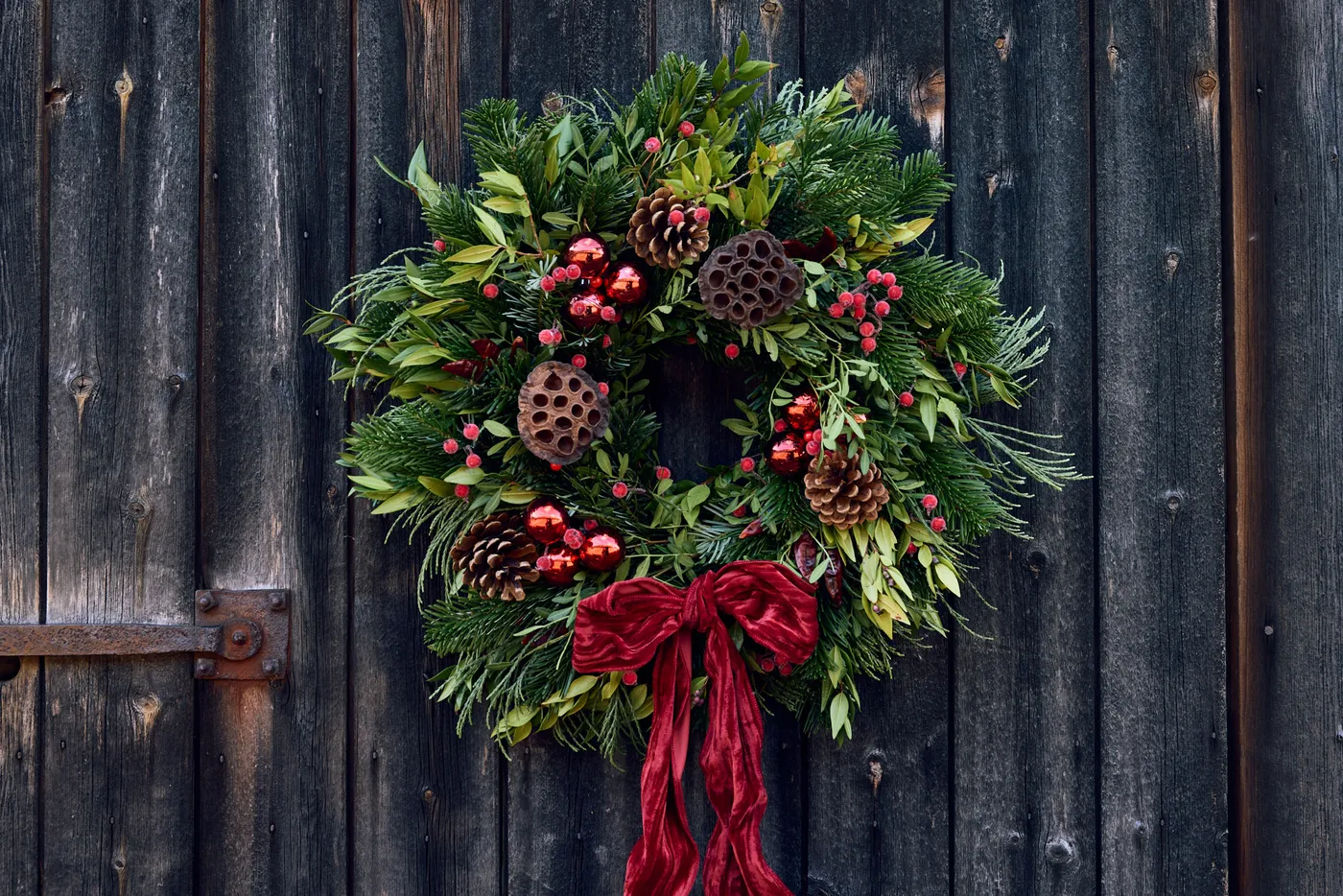 Robin Red handmade wreath | The Yorkshire Wreath Company