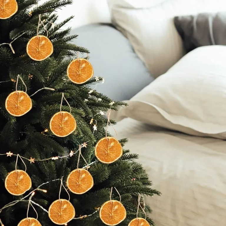 Rustic Christmas Decorations Set Natural Wood Lemon Slices DIY Ornament Kit  for Christmas Tree Garland Making Holiday Craft Supplies Photography Props  - Walmart.com