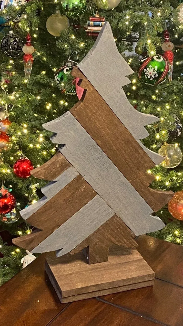 Rustic Christmas Tree — Sawdust2you