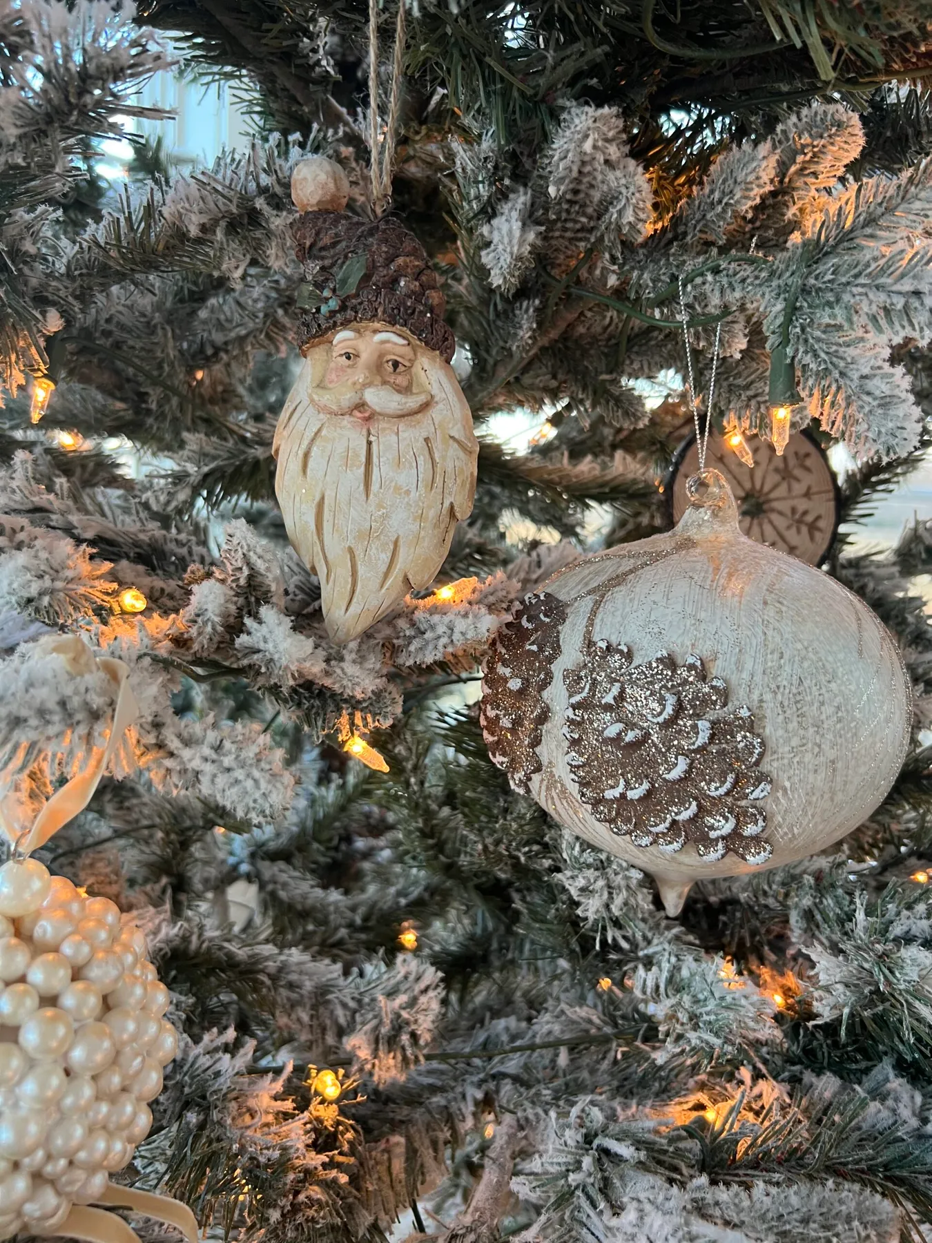 Rustic glam Christmas tree - Belbublly