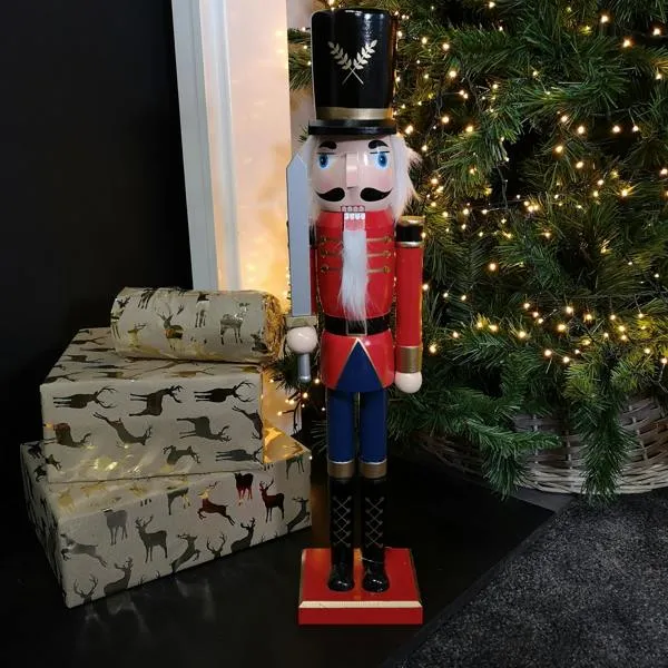 Samuel Alexander 60cm Traditional Wooden Christmas | Rackhams