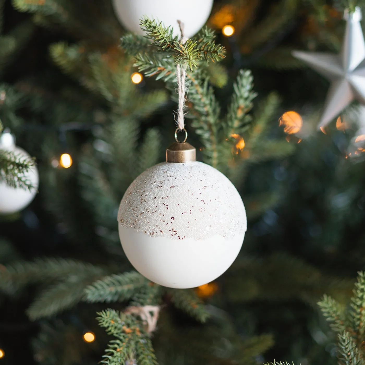 Scandi Christmas tree decorating set 100+ ornaments