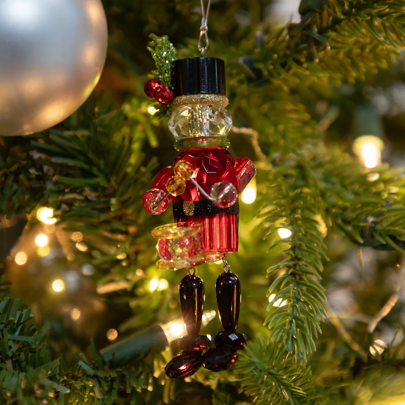 Sparkling Musician Nutcracker Ornament | GreaterGood