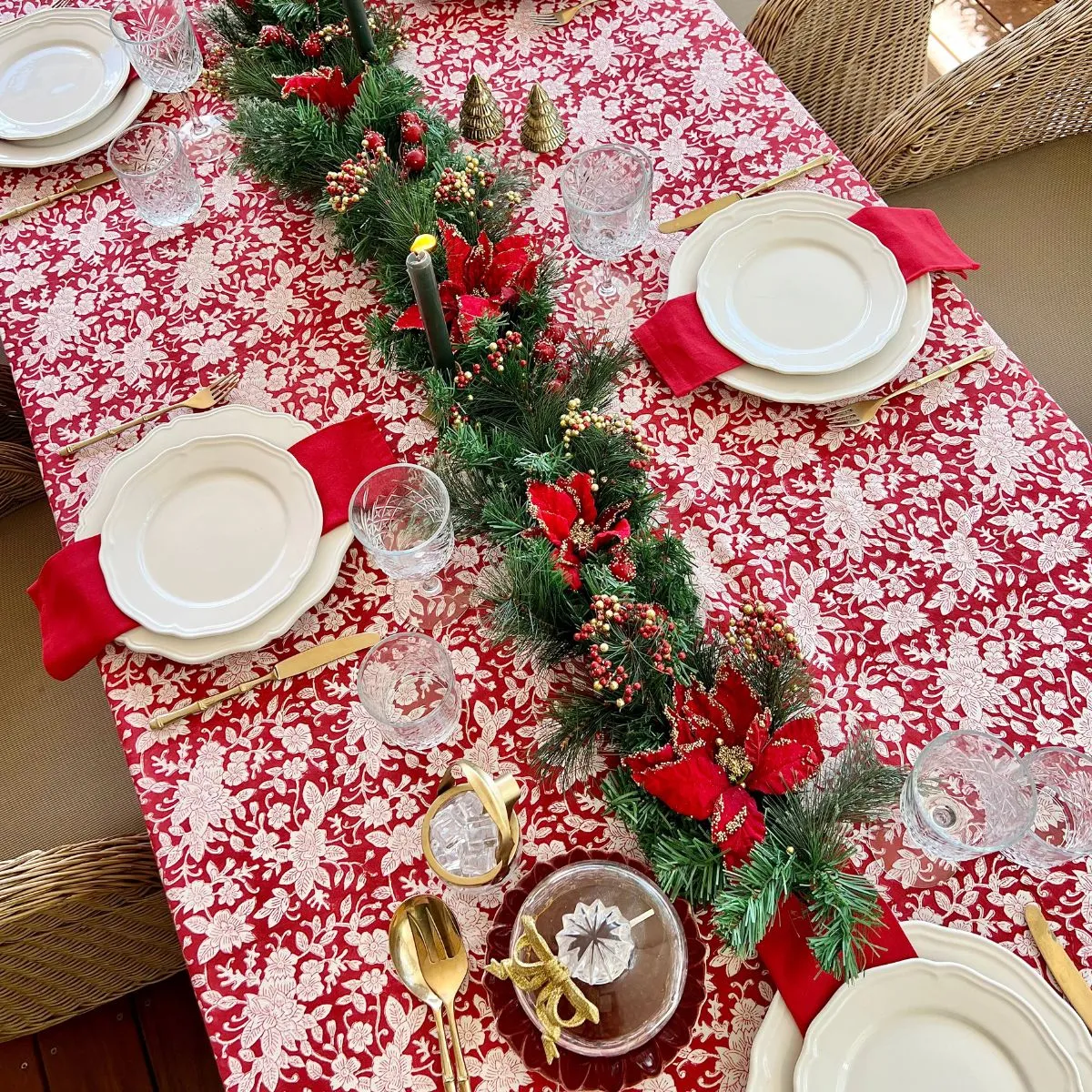 Square Tablecloths Australia | 150cm, 180cm & 220cm - Decor Mantra