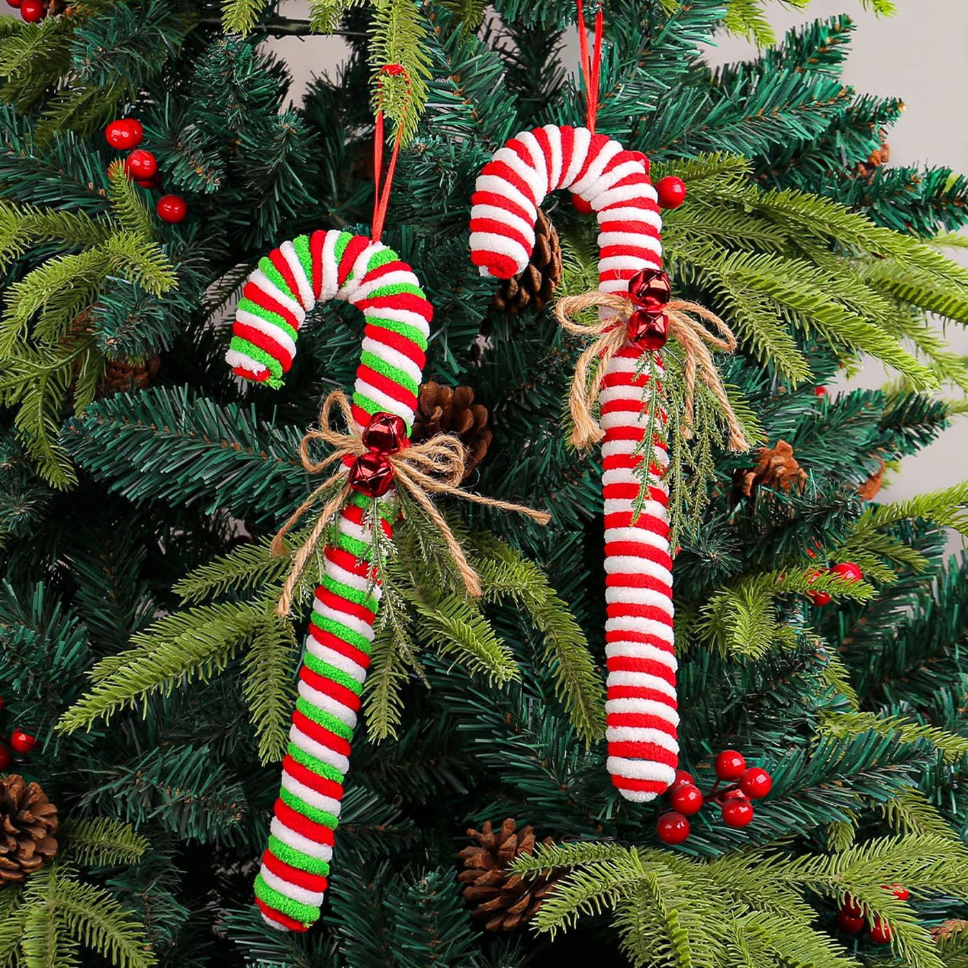 Steep Discounts,Large Size ChristmasCandy Canes For Tree Christmas Decor  Candy Cane Christmas Decorations Candy Ornaments Candy Decorative Hanging  Ornaments For Party,PENDANE,A - Walmart.ca