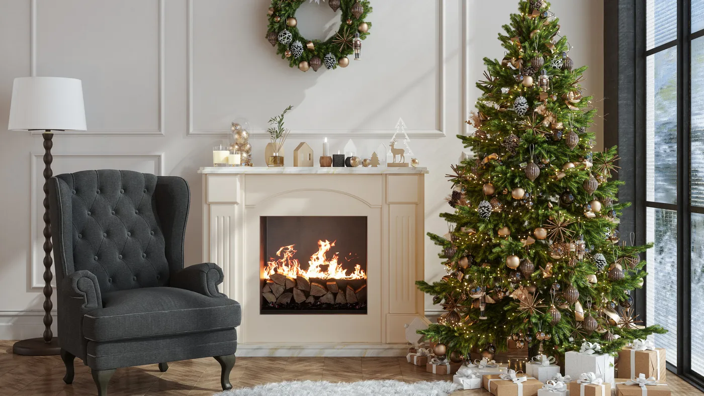 The Pool Noodle DIY For Stunning Holiday Living Room Decor On A Budget