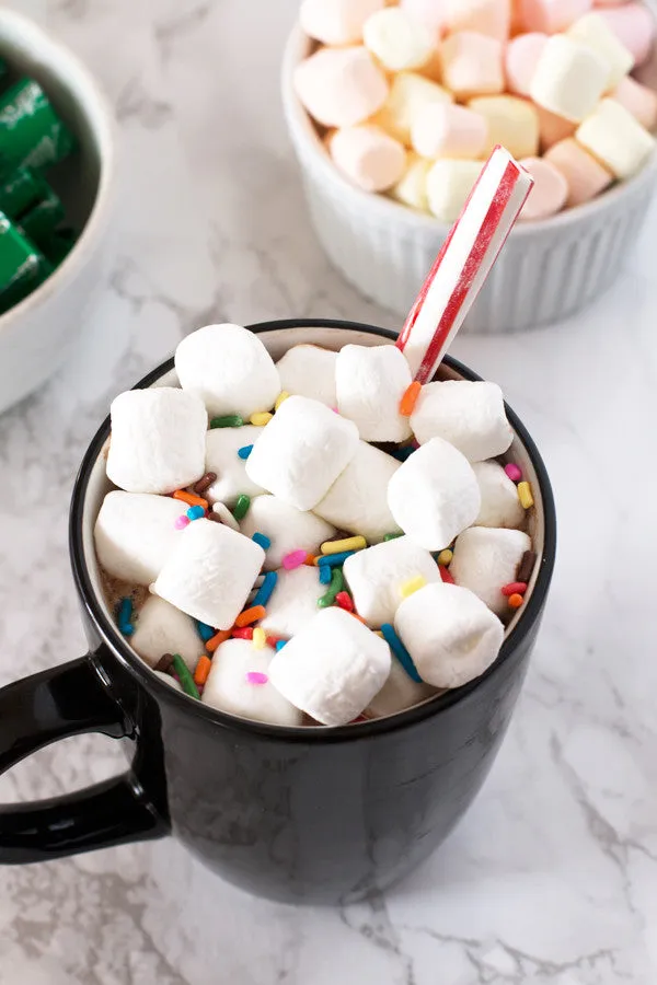 The Ultimate Hot Chocolate Bar with Crockpot Hot Chocolate | Pig of the  Month BBQ
