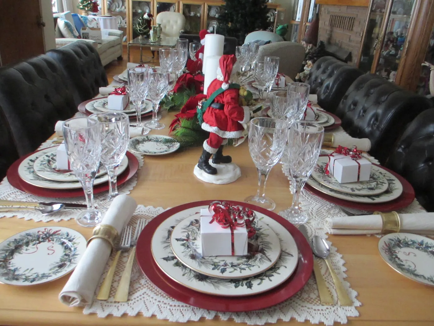The Welcomed Guest: Lenox Winter Greetings Table