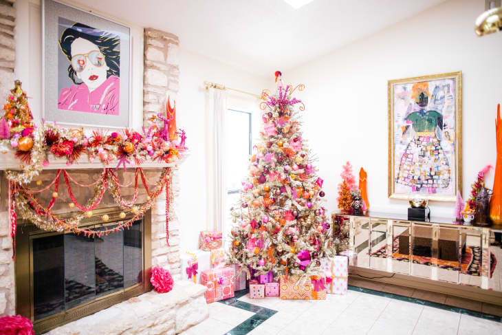 This Controversial Color of Christmas Tree Is Trending With Designers |  Apartment Therapy