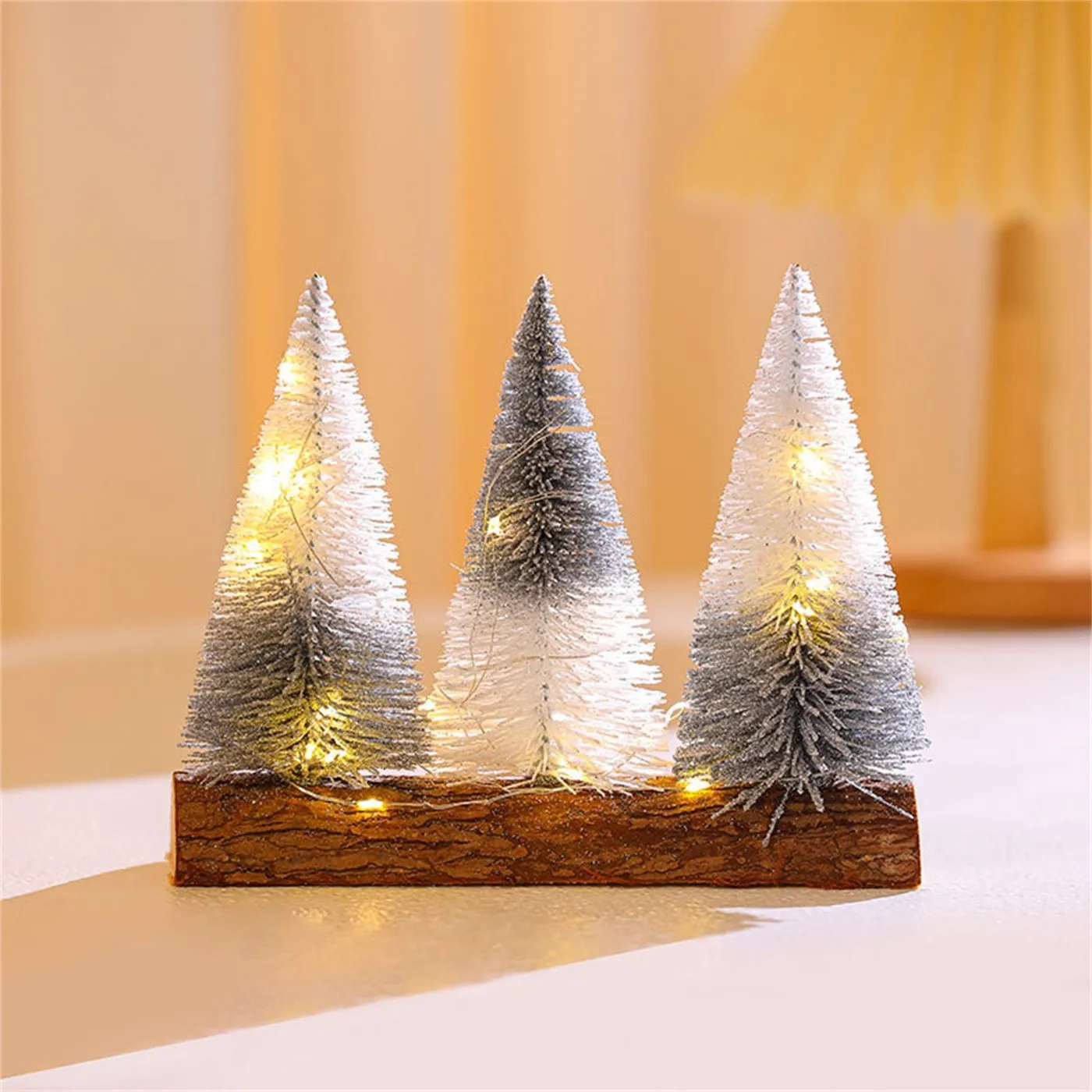 Three Christmas Tree Ornaments Mini Christmas Tree Arrangement Christmas Ornaments - Walmart.ca