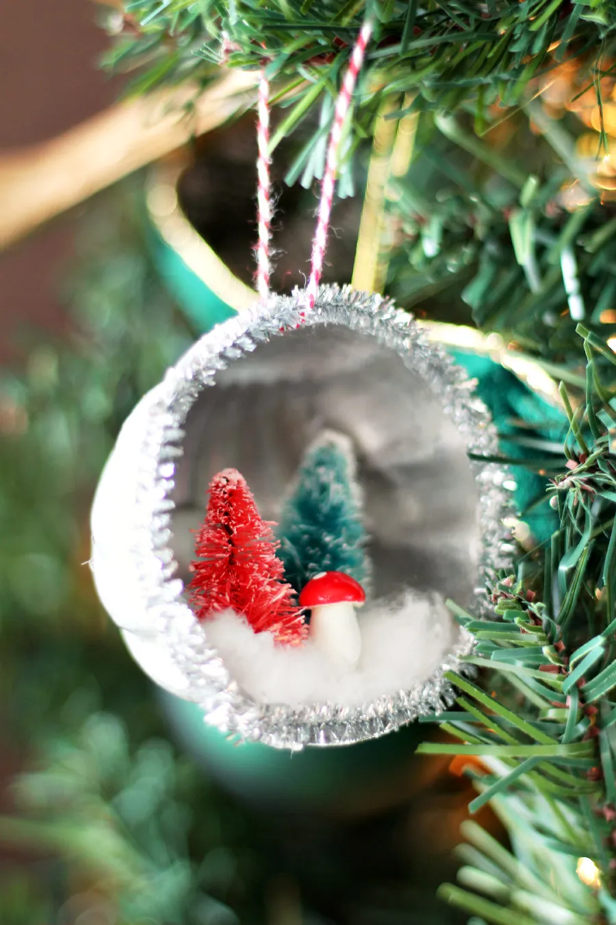 Thrifted Mini Tin Mold Ornaments — Holoka Home