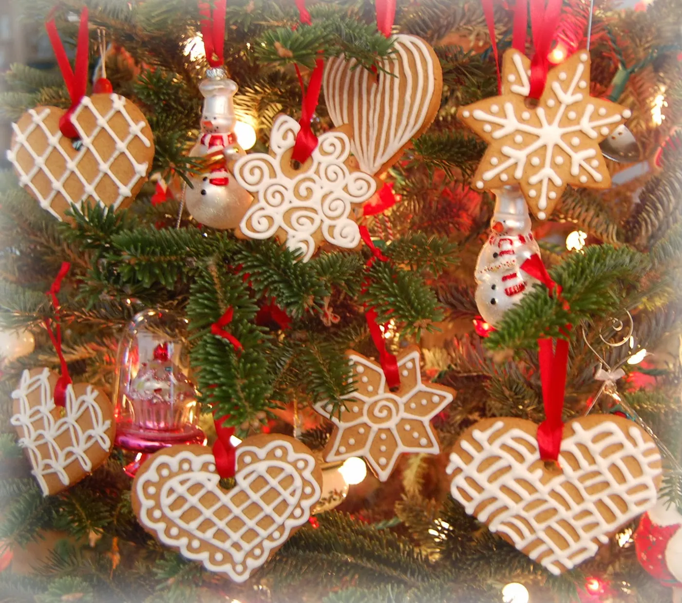 Tickled To Tangle: Merry Christmas ZIA Cookie Ornaments