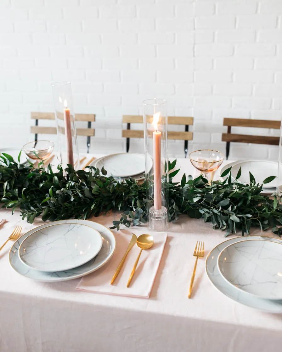 Timeless Jewel Tone Winter - Greenery Runner — Paris312