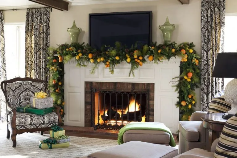 Top tips how to decorate your fireplace and mantelpiece for the festive  season (PL) | Planikafires