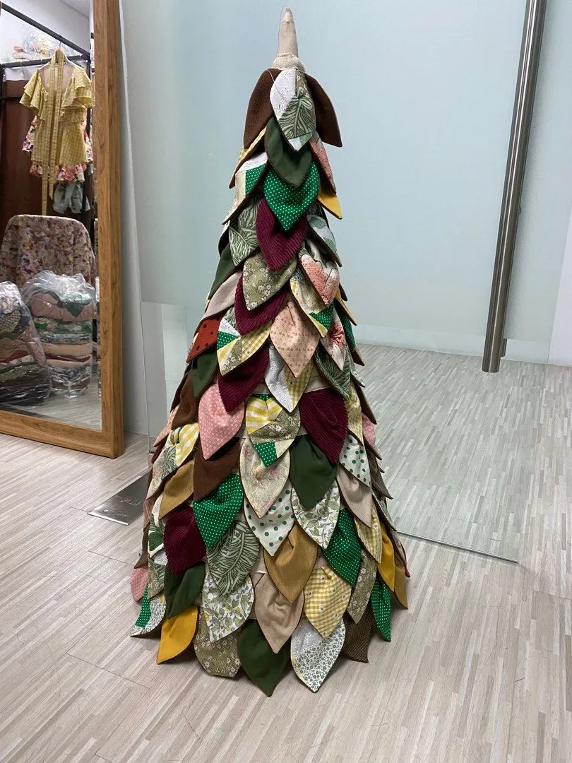 UPCYCLED UNIQUE CHRISTMAS TREE, Furniture & Home Living, Home Decor  Accessories, Other Home Decor Accessories on Carousell
