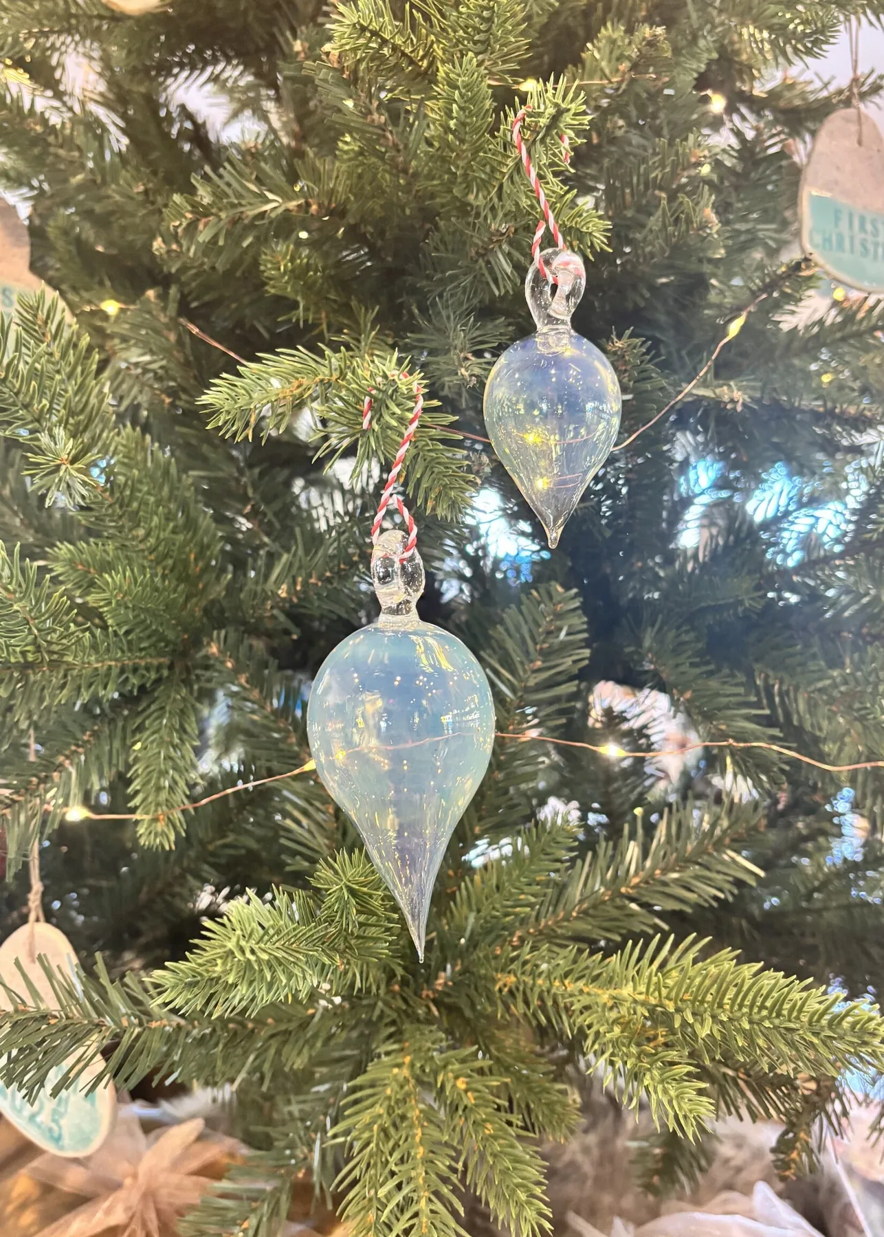 VB Local Handmade Blown Glass Ornament