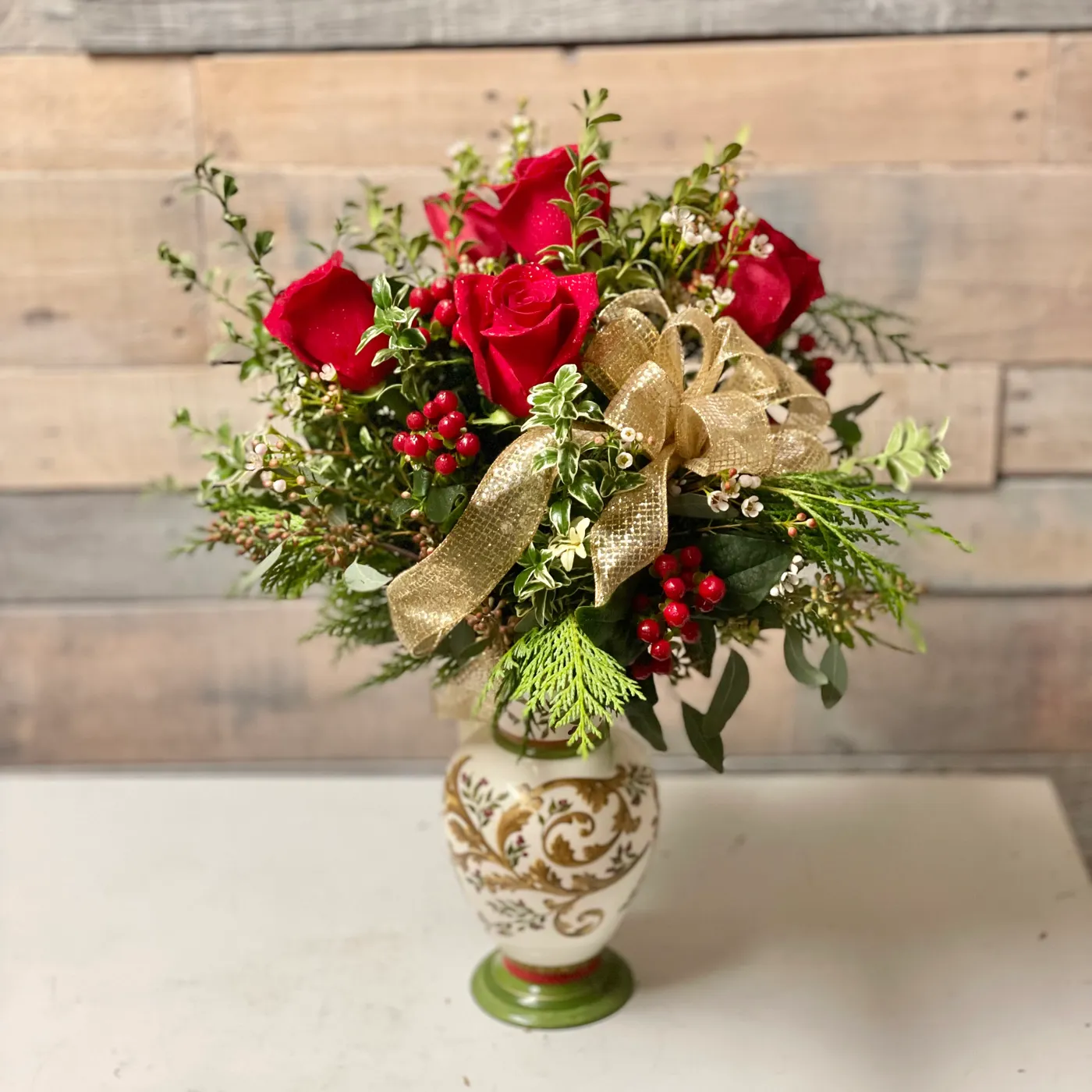Victorian Christmas by Fanny's Flowers Flower Delivery Temple City CA - Fanny's Flowers