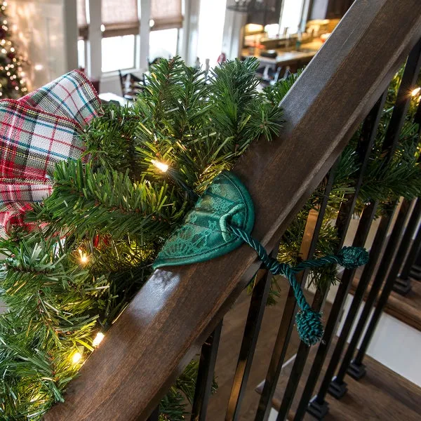 Village Lighting Company Padded Banister Garland Ties | The Container Store