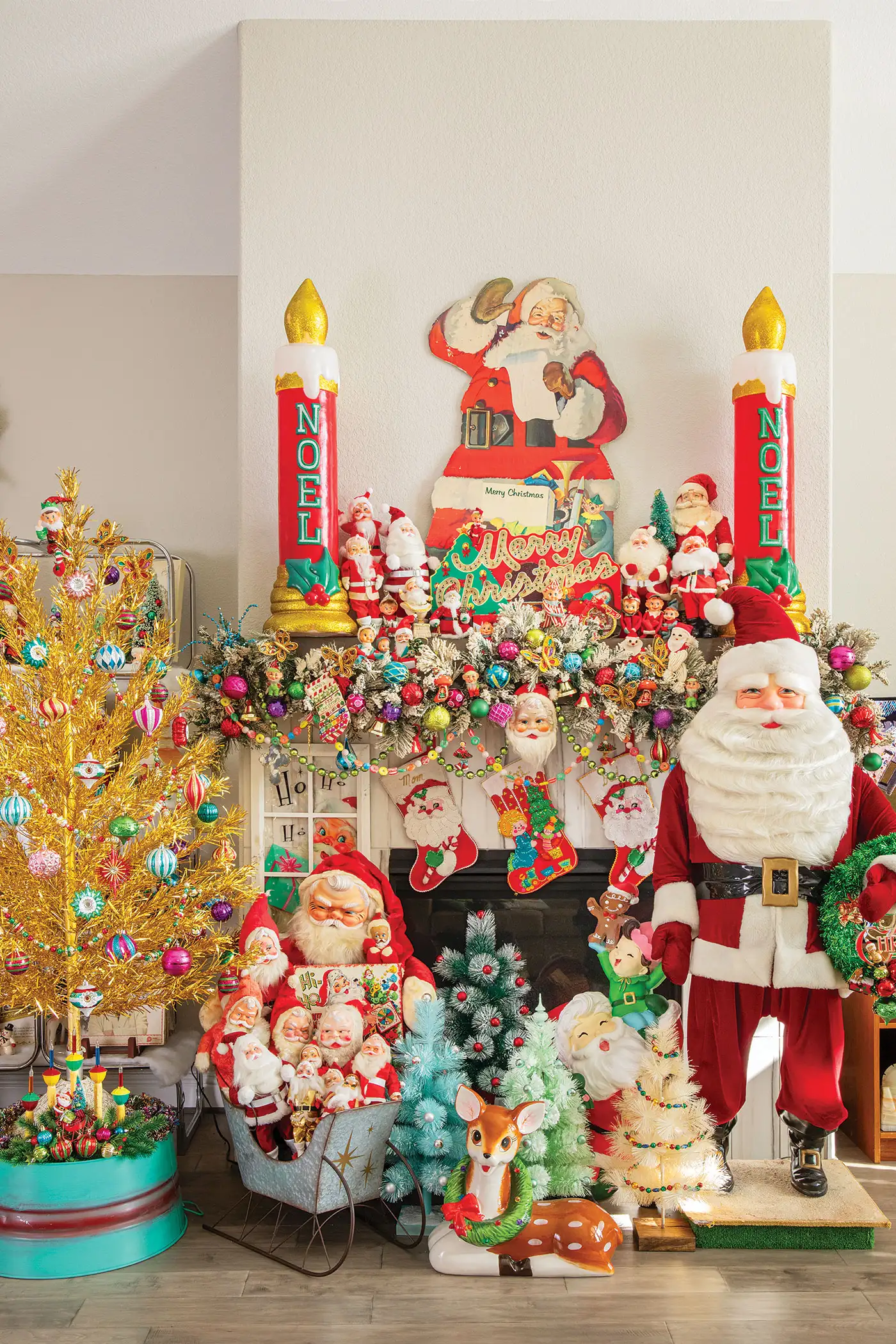 Vintage Holiday Ornament Vintage Finds Create A Whimsical Holiday  Wonderland – Flea Market Finds: Home And Garden Decorating Ideas By Expert  Interior Decorators