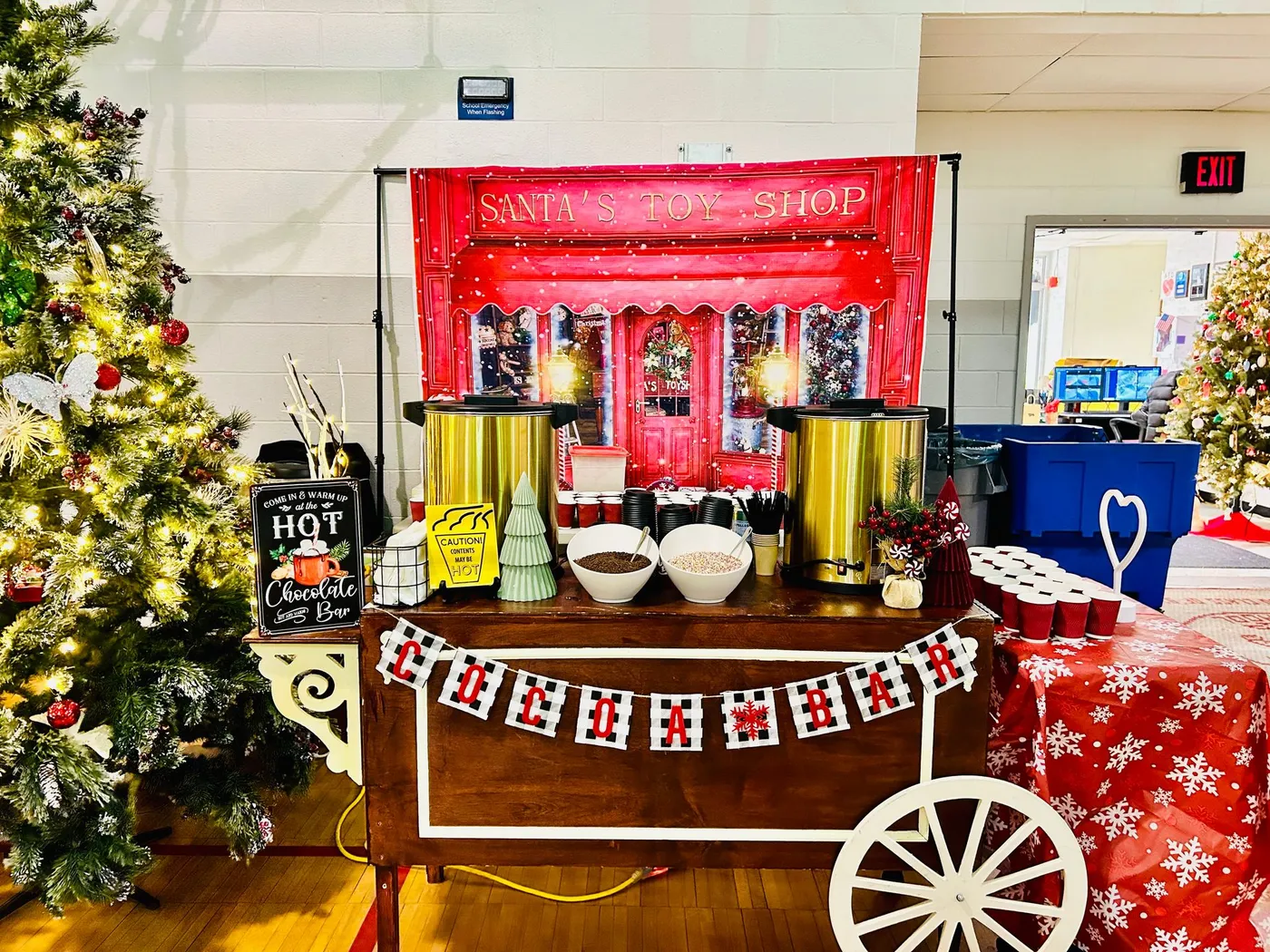 Warm up your Next Event with Conrad's Concessions' Hot Cocoa Station!