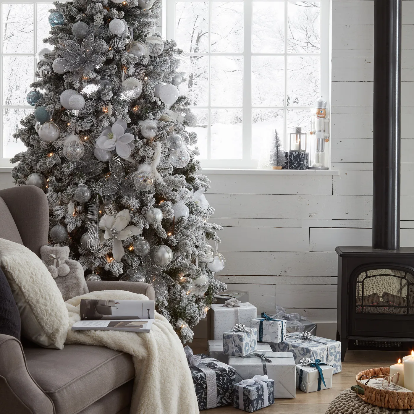 White Christmas Tree In Living Room Best Christmas Tree Decorating Ideas  Balsam Hill