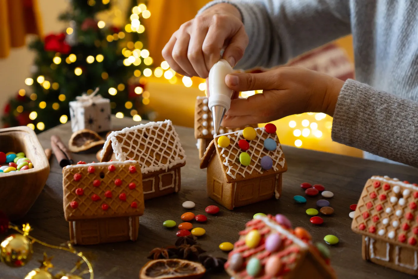 Win Your Gingerbread House Competition with This Clever Candy Hack