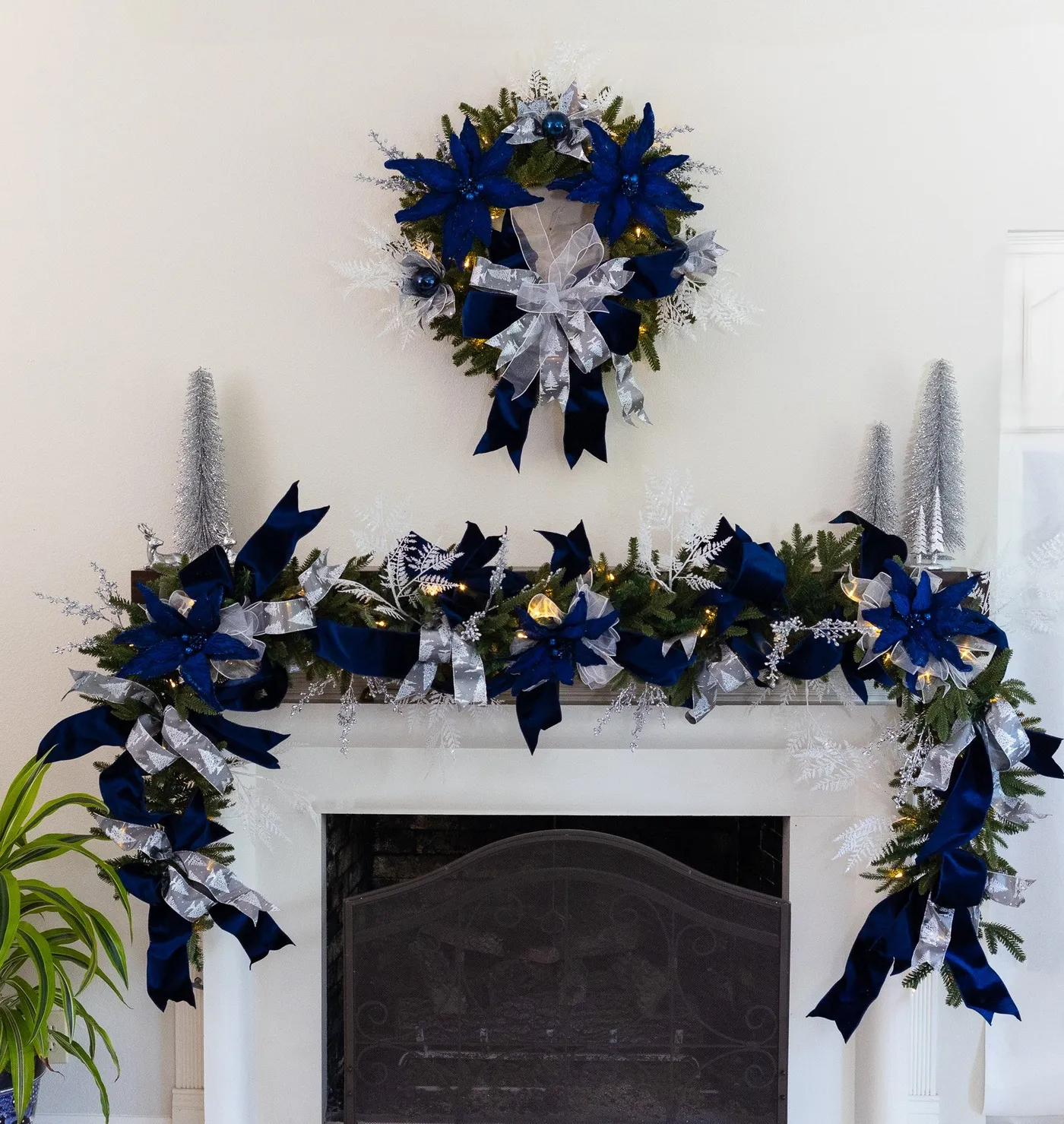 Winter Blue Garland – JennAnnDa