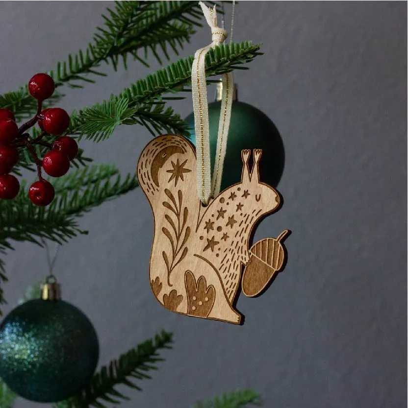 Wood Ornaments | Personalized Holiday Ornaments | Hereafter