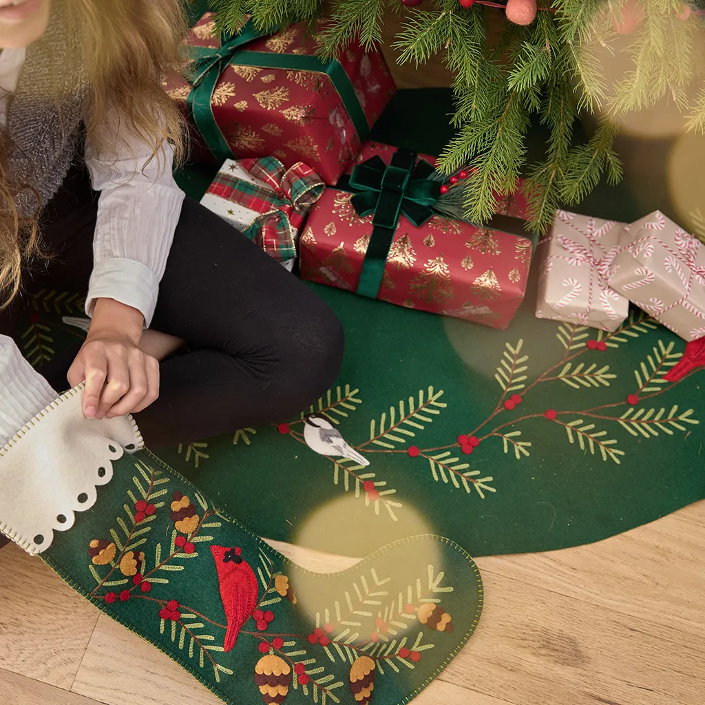 Woodland Tree Skirt – Gorgeous Handmade Holiday Décor - Craftspring